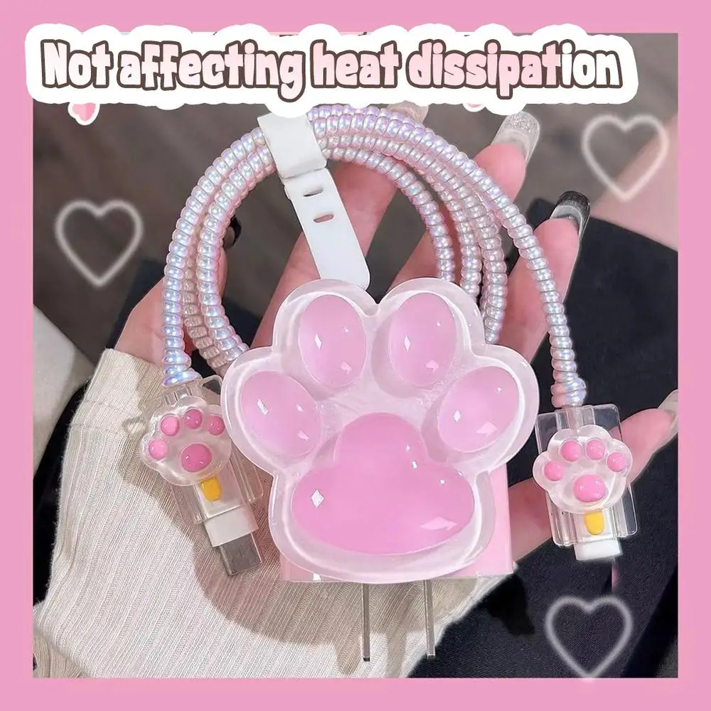 Dog Paw iPhone Charger and Cable Protectors P19
